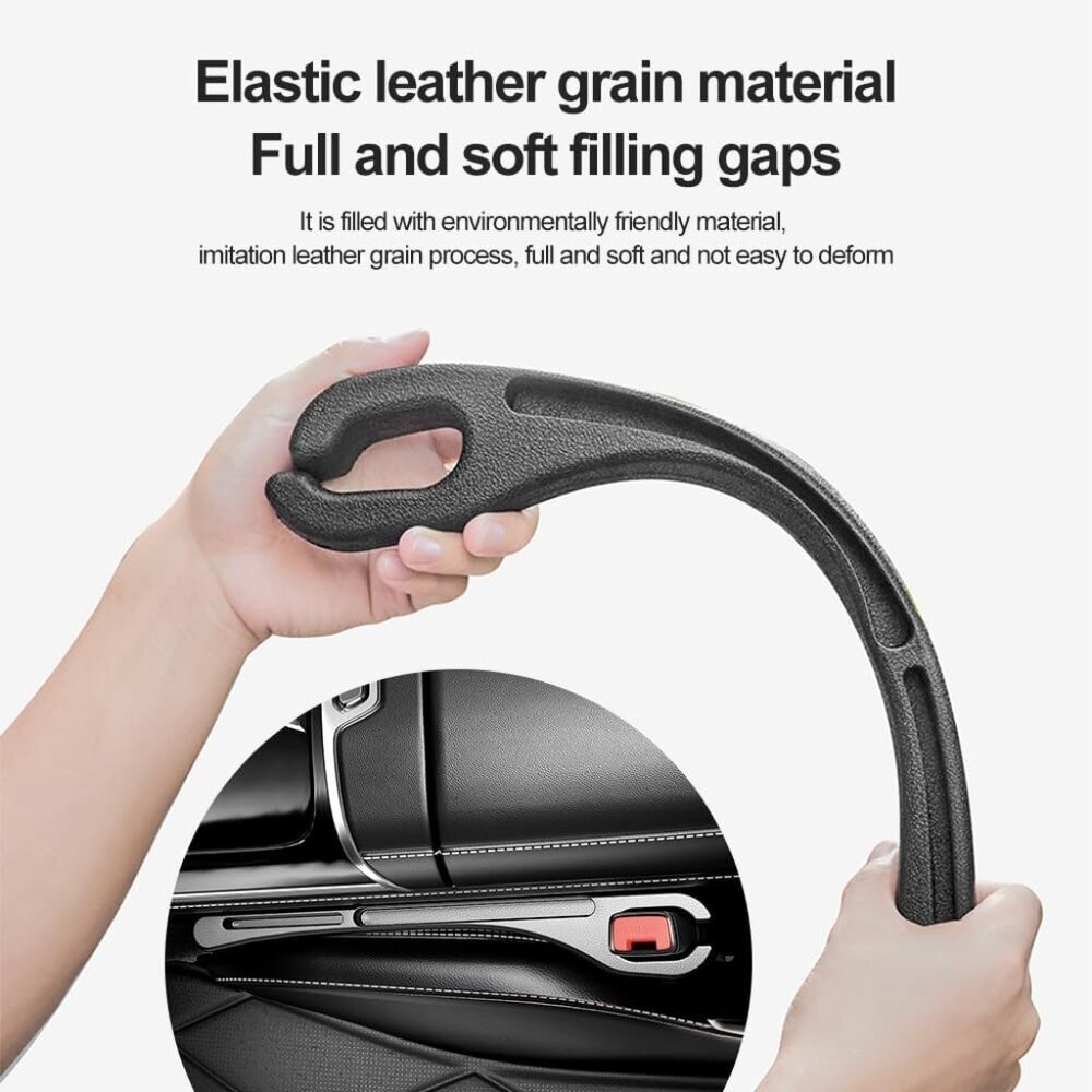 2PCS Car Seat Gap Filler Organizer with Phone Holder,[Upgrade Version] Car Seat - Picture 5 of 6